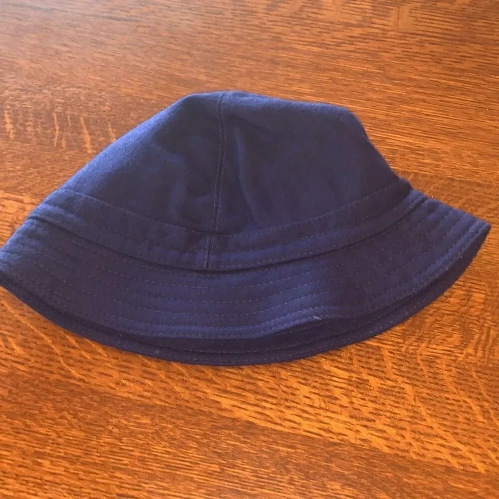 NWOT Vintage Capo International‎ Blue Wool Bucket Hat - Picture 5 of 12